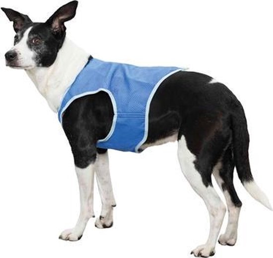 Trixie cooling vest pva blauw 35 cm