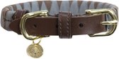 Kentucky Dogwear Hondenhalsband Triangel - Bruin XL - 71cm