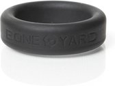 Silicone Ring - Black - 30mm - Cock Rings -