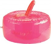 Vibrating Inflatable Ecstacy Lounge - Pink - Realistic Vibrators - Inflatable