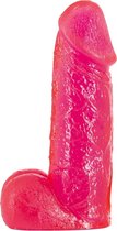 So Real Dong with Balls - 15cm - Red - Realistic Dildos -