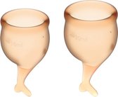 Feel Secure Menstrual Cup - Orange - Feminine Hygiene Products -