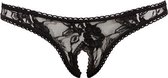 Luxe string met open kruis - Large