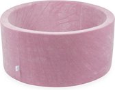 Ballenbak - rond - roze - zonder ballen - 90x40cm