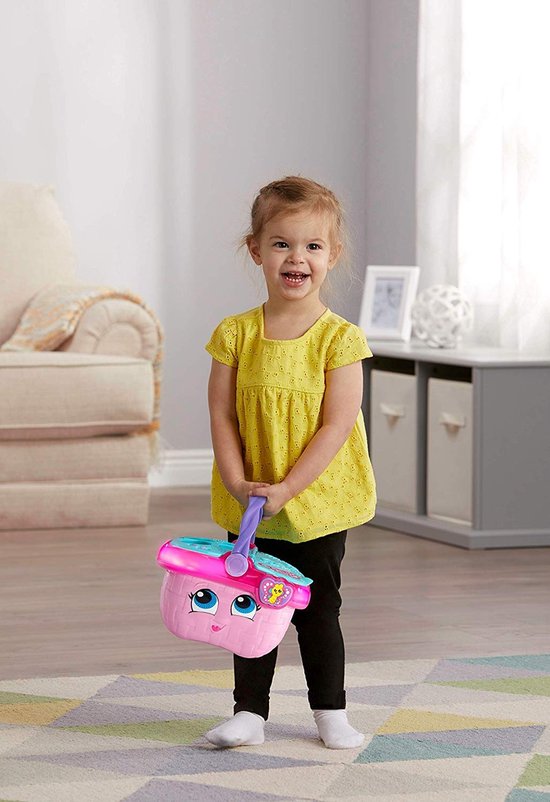 VTech Vormenpret Picknickset - Cadeau Kinderen - Educatief Baby Speelgoed - Vormen, Kleuren, Etenswaren & Reacties - Cadeau - 1 tot 4 Jaar