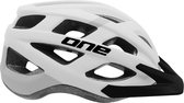 One helm mtb fun m/l wit grijs