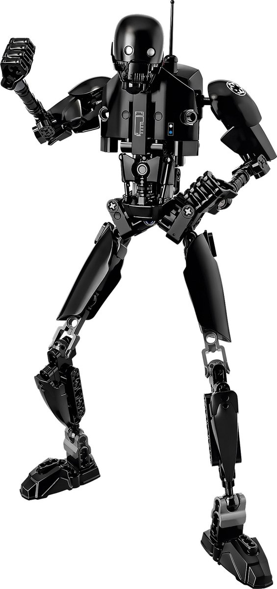 LEGO Star Wars K-2SO Bouwfiguur Zwart, Grijs 75120 — afbeelding 3