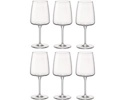 Bormioli Rocco Nexo Wijnglazen 54 cl / 540 ml | Set van 6 Stuks | Geschikt voor Rode Wijn | Glas | Vaatwasserbestendig | Voor Thuis en Horeca
