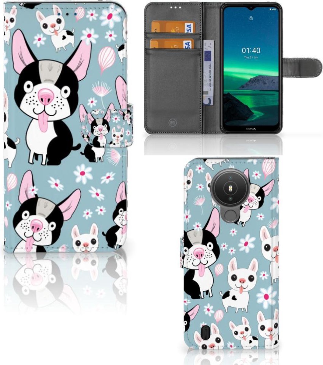 Étui Portefeuille Pour Nokia 1.4 - Coque Rabattable Style Livre - Similicuir De Haute Qualité