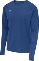 Newline Core Running LS Shirt Heren - sportshirts - blauw - Mannen
