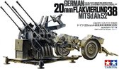 1:35 Tamiya 35091 German 20mm Flakvierling 38 Plastic kit