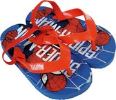 Marvel Teenslippers Spider-man Eva Blauw/rood Maat 26