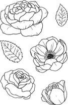 Bloom Clear Stamps (JD025) (DISCONTINUED)