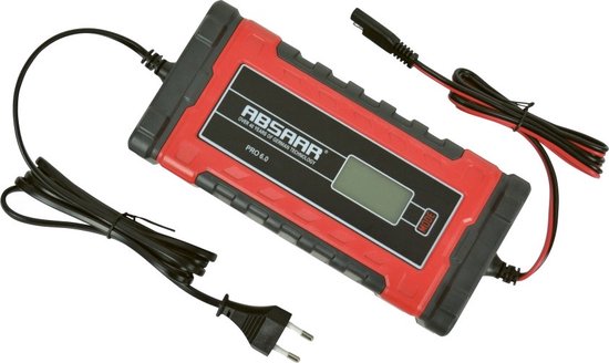 Chargeur de batterie Absaar PRO 12/24 Volt - 6 Ampères - contrôlé par  microprocesseur | bol.com