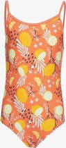 Osaga meisjes badpak met print - Oranje - Maat 128