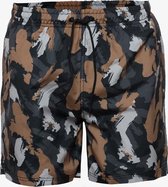 Osaga heren zwemshort met print - Grijs - Maat XL