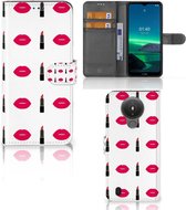 Telefoonhoesje Nokia 1.4 Beschermhoes Lipstick Kiss