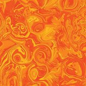 Paula Nadelstern Marbella Orange, Fat quarter 56 cm x 46 cm