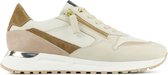 DL Sport Vrouwen Leren   Lage sneakers / Damesschoenen  6050 - Beige - Maat 38