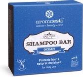 Aromaesti Shampoo Bar Ocean - dagelijks gebruik - zero waste - solid shampoo - vegan - duurzaam - biologisch - diervriendelijk - 60 gram