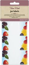 Kitchencraft Voedseletiketten Fruit Papier Wit 30 Stuks