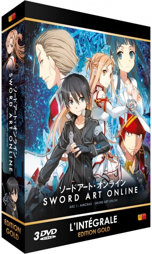 SWORD ART ONLINE - ARC 1 - Edition Gold (3 DVD + Livret) : DVD