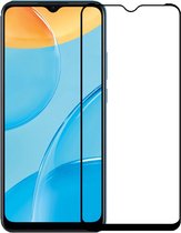 Shop4 - Oppo A15 Glazen Screenprotector - Edge-To-Edge Gehard Glas Transparant