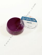 Kryolan Aquacolor UV-dayglow schmink fel paars /violet 8 ml