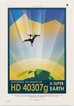 HD40307g Super Earth (Visions of the Future), NASA/JPL - Foto op Forex - 50 x 70 cm (B2)