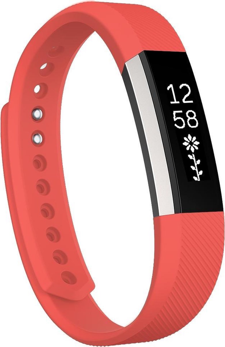 HIPFIT Siliconen bandje - Fitbit Alta (HR) - Magenta/Roze - Small