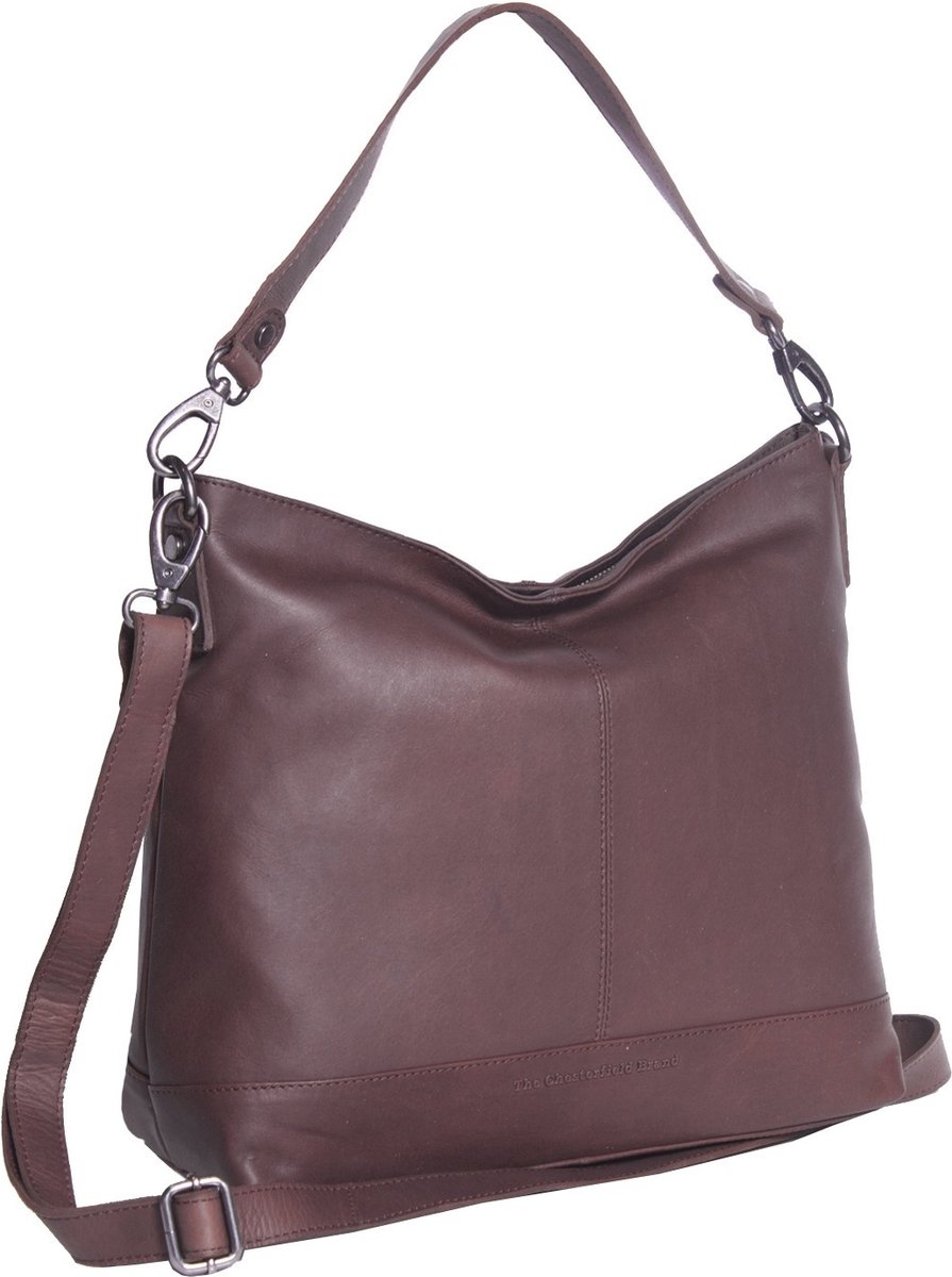 The Chesterfield Brand Schoudertas Amelia Shoulderbag Brown Bruine