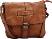 Bagsac Leren Schoudertas 6007 Cognac