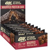 Optimum Nutrition Whipped Protein Bar - Eiwitreep Suikerarm - Chocolade Smaak - 10 Stuks