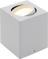 Arcchio - winkelverlichting - 1licht - aluminium - H: 11 cm - wit (RAL 9016) - Inclusief lichtbron