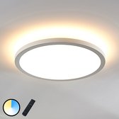 Arcchio - LED paneel- met dimmer - CCT - aluminium, kunststof - H: 5.5 cm - wit