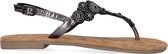Lazamani 33.744 Slippers - Dames - Zwart - Maat 39