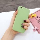 Voor iPhone 6 & 6s Magic Cube Frosted Silicone Shockproof Full Coverage beschermhoes (groen)