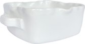 Gerbera Provence gegratineerde schaal voor één of twee - 18x14x7 - katoen - 2 stuks