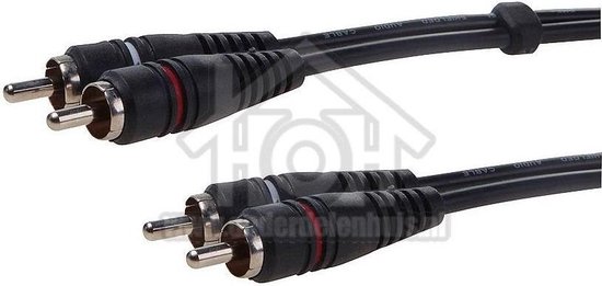 Tulp Kabel 2x RCA Male-2x RCA Male, 2.5 meter
