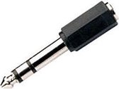 Valueline 6,35mm Jack (m) - 3,5mm Jack (v) stereo audio adapter