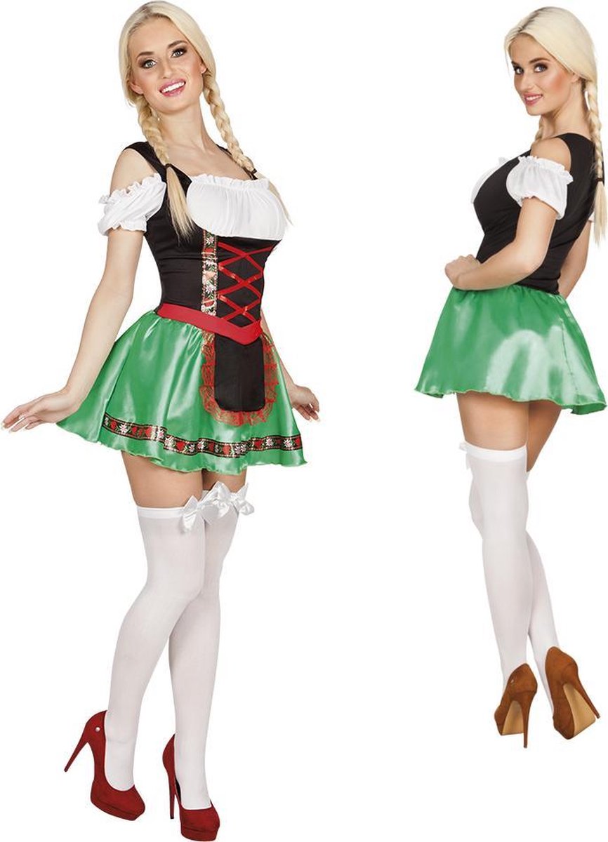 Boland Dirndl Dames Heidi Groen - L