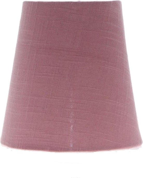 Snoerboer lampenkap voor hanglamp roze Ø15 x 15 cm - rond | bol.com
