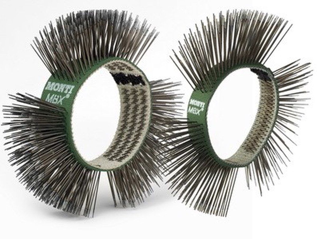 Monti MBX CARBON Borstelbanden 11mm FIJN - 10 stuks