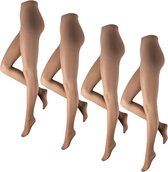 SiSi panty 4P miss 20 miele bruin - 40-42