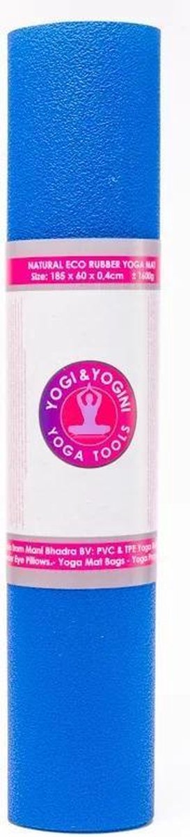 Yogi & Yogini Rubber Yogamat (Blauw) van Yogi & Yogini — afbeelding 4