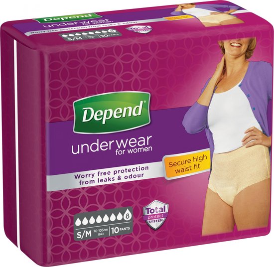 Depend Pants Super voor Vrouwen S/M