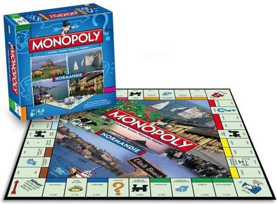 Afbeelding van het spel MONOPOLY Normandie - Jeu de societé - Version française