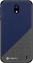 PINWUYO Honors Series schokbestendige pc + TPU beschermhoes voor Nokia 1 Plus (blauw)