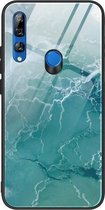 Voor Huawei Y9 Prime (2019) / P Smart Z marmeren patroon glas beschermhoes (DL04)
