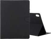 GOOSPERY FANCY DAGBOEK Horizontale flip PU lederen tas met houder & kaartsleuven en portemonnee voor iPad Air (2020) (zwart)